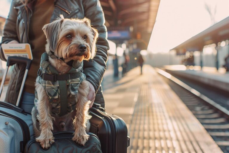Comment réserver un billet de train pour mon chien ?