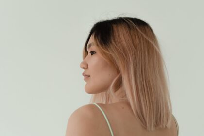 cheveux balayage caramel miel