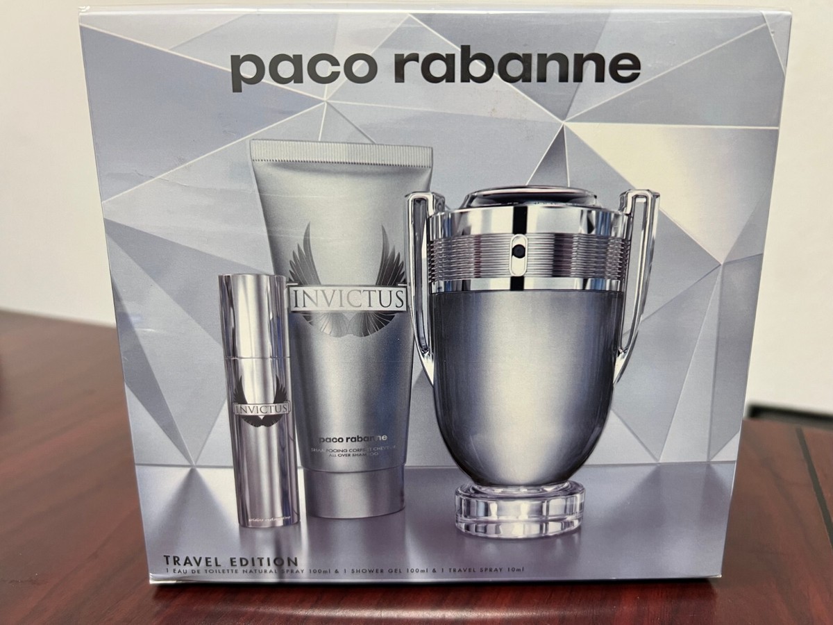 Flacon d'Invictus Parfum de Rabanne, version concentrée du parfum homme